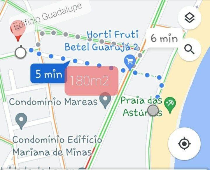 Apto A Menos De 5 Minutos Da Praia Das Asturias! Гуаружа Экстерьер фото